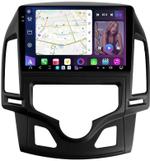 Магнитола для Hyundai i30 1 2007-2012 (климат) - FarCar GX043M монитор 9.5" 2K QLED на Android 14, TS20, 6+128Гб, CarPlay, 4G SIM-слот