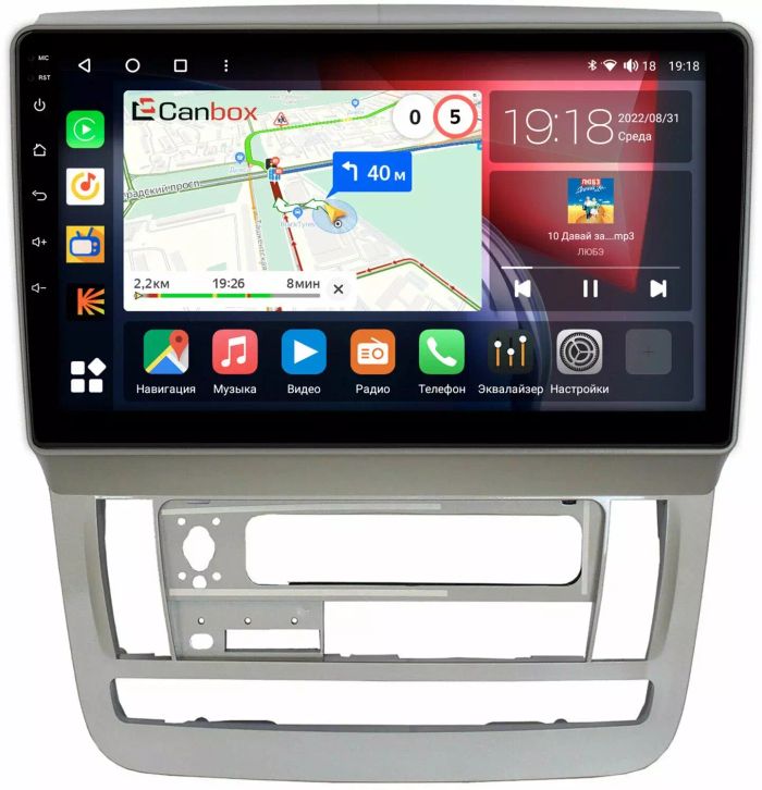 Магнитола для Toyota Alphard 2002-2005 - Canbox 9239 Qled, Android 10, ТОП процессор, SIM-слот