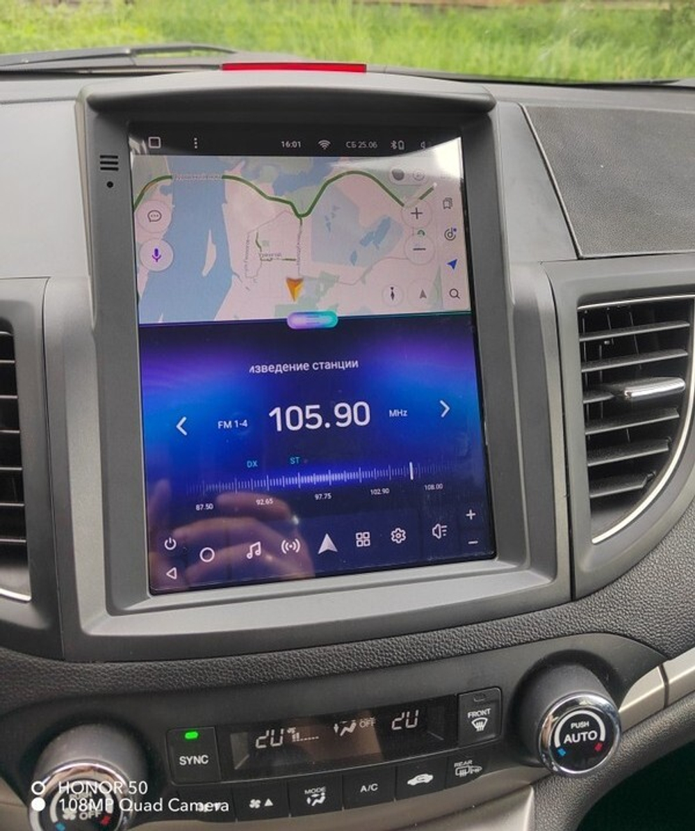 Магнитола для Honda CR-V 4 2012-2016 - Teyes TPRO 2 монитор 9.7" QLED в стиле "Тесла" на Android 10, TS10, 4G SIM-слот