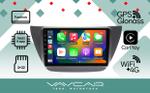 Магнитола для Mitsubishi Lancer 9 (CS), Lancer Cedia, Evolution (CT) - Vaycar VA47-5037 на Android 13, Быстрая, 4G SIM-слот