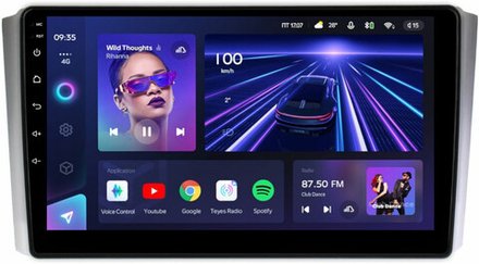 Магнитола для SsangYong Rexton 2 Y250 2007-2012 - Teyes CC3L монитор 9" IPS на Android 10, 8-ядер, CarPlay, 4G SIM-слот