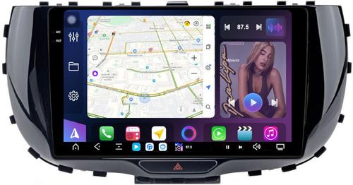 Магнитола для KIA Soul 3 2019+ - FarCar S500-TS20 монитор 9.5" 2K QLED на Android 14, Быстрейшая, CarPlay, 4G SIM-слот
