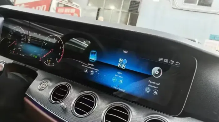 Магнитола для Mercedes-Benz E-класс (W213) 2016-2018 NTG 5.5 - Kuberg MRW-M1202 мониторы 12.3", Android 12, 8Гб+128Гб, 4G SIM-слот, CarPlay