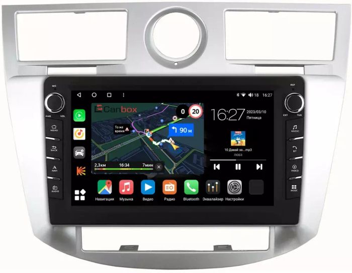 Магнитола для Chrysler Sebring 2006-2010 - Canbox 9-1091 Android 10, Быстрая, CarPlay, 4G SIM-слот