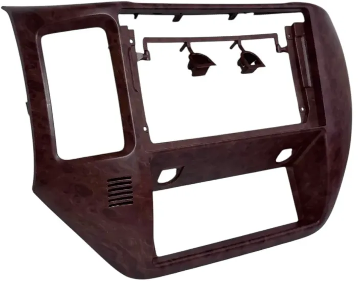 Магнитола для Nissan Patrol Y61 2004-2010 (рамка дерево) - FarCar BX877 монитор 13" 2K QLED на Android 13, TS10, 6+128, CarPlay, 4G SIM-слот