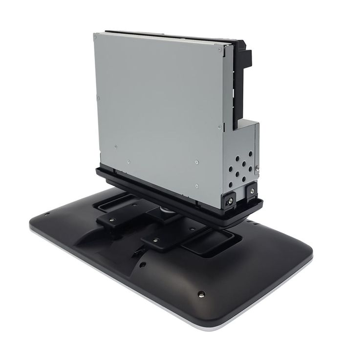 1DIN магнитола с поворотным 10" монитором - Canbox H-Line Android 10, 8 ядер, CarPlay, 4G SIM-слот
