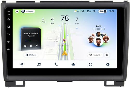 Магнитола для Great Wall Hover H3, H5 (круглые воздуховоды) - Teyes CC4L монитор 9" IPS на Android 14, Быстрая, Snapdragon 662, CarPlay, 4G SIM-слот