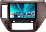 Магнитола для Nissan Patrol Y61 2004-2010 (рамка дерево) - Teyes CC4 монитор 9.2" 2K QLED на Android 14, Быстрейшая, Snapdragon 680, DSP, CarPlay, 4G SIM-слот