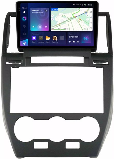 Магнитола для Land Rover Freelander 2 2007-2012 (монохром) - Teyes CC3-2K QLed Android 10, ТОП процессор, SIM-слот, CarPlay