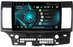 Магнитола для Mitsubishi Lancer X 2007-2016 - Vaycar VA47-0037 с экраном 10" на Android 13, 4G SIM-слот