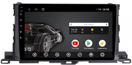Магнитола для Toyota Highlander 3 2014-2020 - AK389R10-MTK Android 10, 8-ядер, 2Гб-32Гб