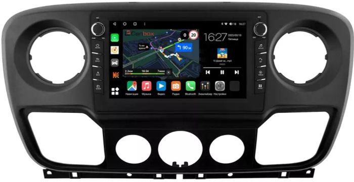 Магнитола для Renault Master 2010-2019 - Canbox 10-1361 Android 10, Быстрая, CarPlay, 4G SIM-слот