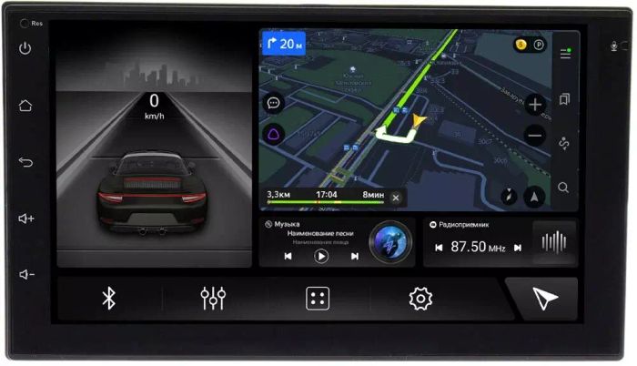 Магнитола для Nissan Qashqai J10 2006-2013, Dualis - Canbox 4477 Android 10, Быстрая, SIM-слот