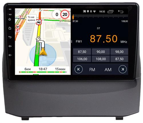 Магнитола для Ford Fiesta 2008-2018 - Parafar PF171FHD на Android 13, 8-ядер, 2Гб+32Гб, CarPlay, 4G SIM-слот