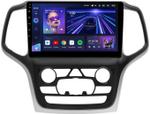 Магнитола для Jeep Grand Cherokee WK2 2013-2022 (взамен ШГУ 8.4", рамка большая) - Teyes CC3 монитор 9" QLED на Android 10, ТОП процессор, 4Гб+32Гб, CarPlay, 4G SIM-слот