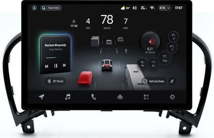 Магнитола для Nissan Juke 2011-2019 - Teyes CC4-PRO монитор 13" 2K QLED на Android 13, Snapdragon 778G, ИИ, CarPlay, DSP, 4G SIM-слот