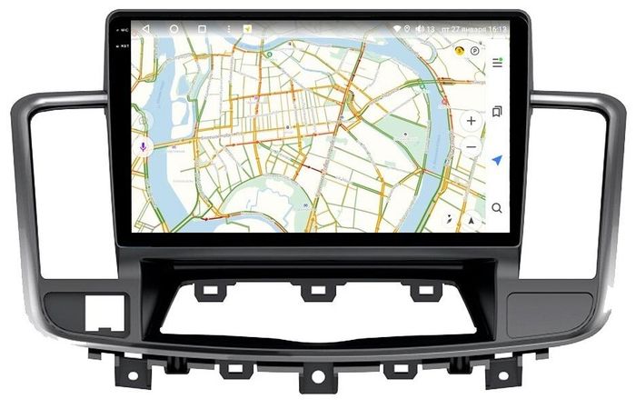 Магнитола для Nissan Teana J32 2008-2013 - Vaycar VA51-1076-2K на Android 13, 8-ядер, 2K QLED, ТОП процессор, CarPlay, 4G SIM-слот