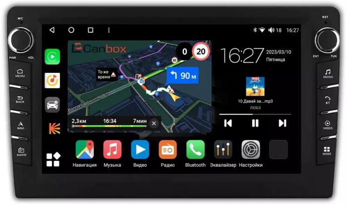 Магнитола для KIA Ceed 2010-2012, Venga 2010-2015 - Canbox 9-KI165N Android 10, ТОП процессор, CarPlay, 4G SIM-слот