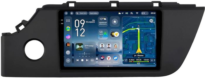 Магнитола для KIA Rio 4, Rio X 2020-2022, Solaris KRS/KRX 2024+ - Teyes CC4-PRO монитор 9.5" 2K QLED на Android 13, Snapdragon 778G, ИИ, CarPlay, DSP, 4G SIM-слот
