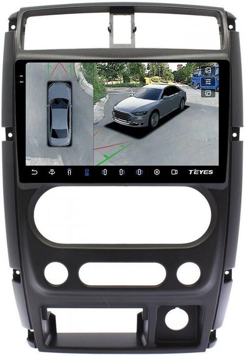 Магнитола для Suzuki Jimny 3 2005-2018 - Teyes CC3-2K-360 на Android 10, 2K QLED, 6Гб+128Гб, CarPlay, 4G SIM-слот, 4 камеры в комплекте
