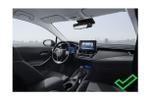 Комплект рамки с разъёмами 10.1"+can Toyota Corolla 210 2018+ (1DIN) тип2 в стык