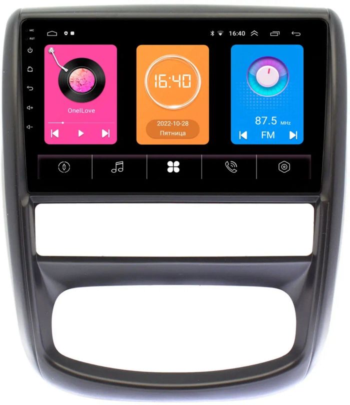Магнитола для Renault Duster 2010-2015, Nissan Terrano 2014+ -  GT9-9275 на Android 10, 2ГБ-16ГБ