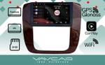 Магнитола для Chevrolet Tahoe 2006-2014 - Vaycar VA10-1175 (рамка под дерево) на Android 13, 4G SIM-слот