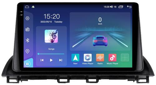 Магнитола для Mazda 3, Axela 2013-2019 - Parafar PF085LUX2U2K на Android 13, QLED+2K, ТОП процессор, 8Гб+128Гб, CarPlay, 4G SIM-слот