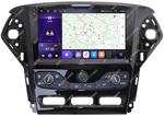 Магнитола для Ford Mondeo 4 2010-2014 - Kuberg SF-9281-2 QLed, Android 12, Быстрая, CarPlay, 4G SIM-слот, блок климата в комплекте