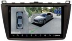 Магнитола для Mazda 6 GH 2007-2012 - Teyes CC3-2K-360 на Android 10, 2K QLED, 6Гб+128Гб, CarPlay, 4G SIM-слот, 4 камеры в комплекте