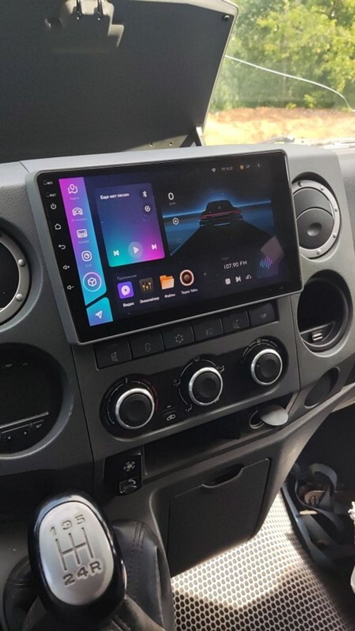 Магнитола для ГАЗель Next, ГАЗон Next - FarCar S500-TS10 монитор 9.5" QLED на Android 14, Быстрая, CarPlay, 4G SIM-слот