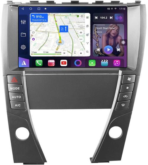 Магнитола для Lexus ES350 XV40 2006-2012 (проводка C) - FarCar XXL9-9657C монитор 9.5" 2K QLED на Android 14, TS20, 8+256Гб, CarPlay, 4G SIM-слот