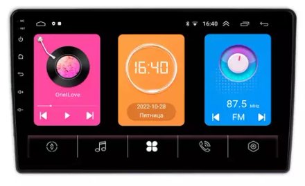 Магнитола для Toyota Auris 2 2012-2015 -  GT9-TO395N на Android 10, 2ГБ-16ГБ