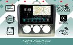 Магнитола для Ford Focus 2005 - 2011 (кондиционер) - Vaycar VA17-003M на Android 13, Быстрая, 4G SIM-слот