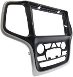 Магнитола для Jeep Grand Cherokee WK2 2013-2022 (ШГУ 8.4", рамка большая 9) - FarCar BX877 монитор 13" 2K QLED на Android 13, Быстрая, CarPlay, 4G SIM-слот