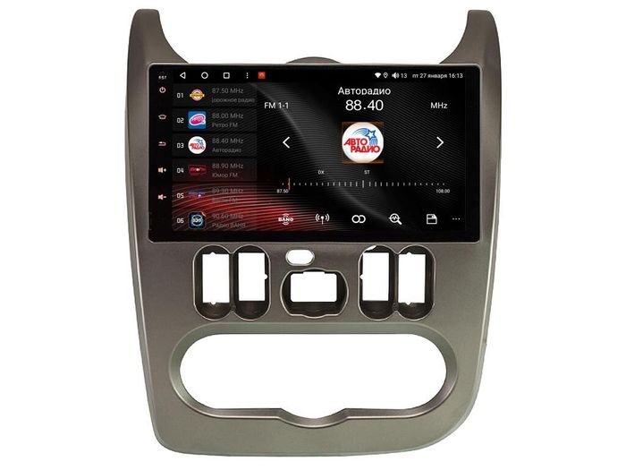Магнитола для Renault Logan 2010-2014 - Vaycar VA63-0752 на Android 13, 8-ядер, 2Гб-32Гб, 4G SIM-слот
