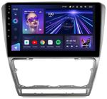 Магнитола для Skoda Octavia A5 2004-2013 (рамка серебро) - Teyes CC3 Android 10, Быстрая, CarPlay, SIM-слот