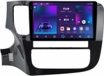 Магнитола для Mitsubishi Outlander 3 2012-2022 (рамка 9") - Parafar PF230T2LUX2U2K на Android 13, QLED+2K, ТОП процессор, 8Гб+128Гб, CarPlay, 4G SIM-слот