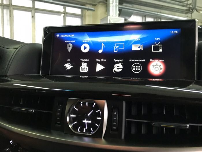 Мультимедиа блок с навигацией для Lexus LX570, LX450d 2016-2022 - RDL-LEX-H на Android 10, 8Гб+128Гб, CarPlay, 4G SIM-слот