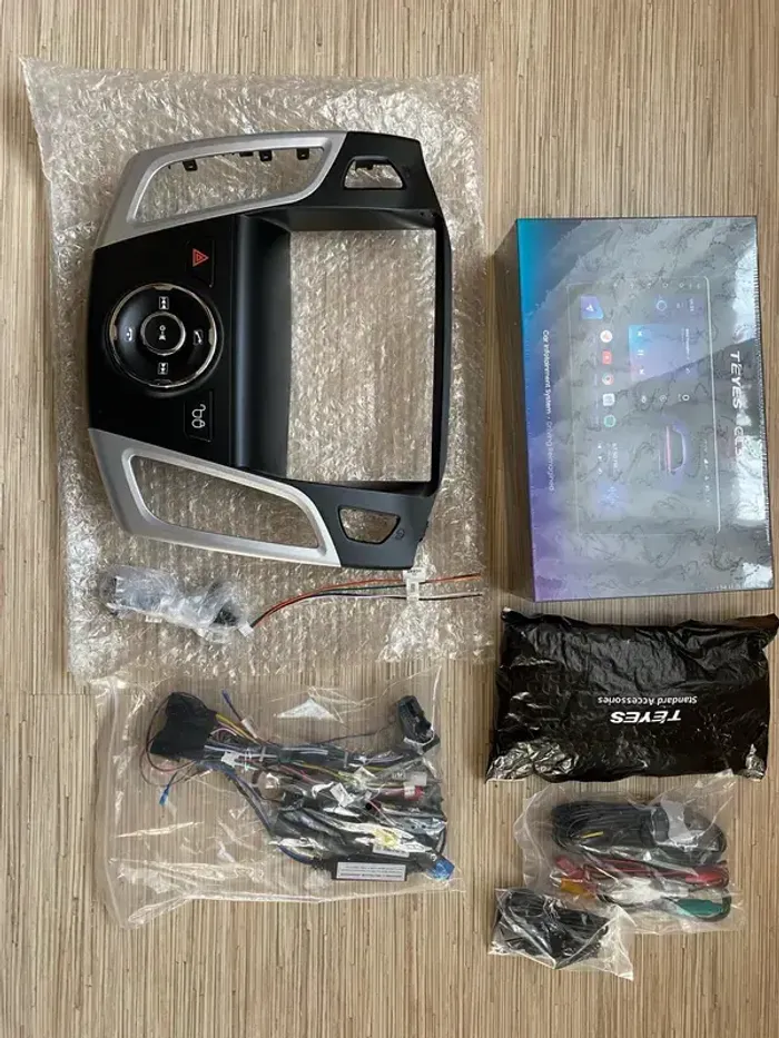 Магнитола для Ford Focus 3 2011-2019 (поддержка автопарковки) - Kuberg SF-9202A-FW QLed+2K, Android 12, Быстрая, CarPlay, 4G SIM-слот