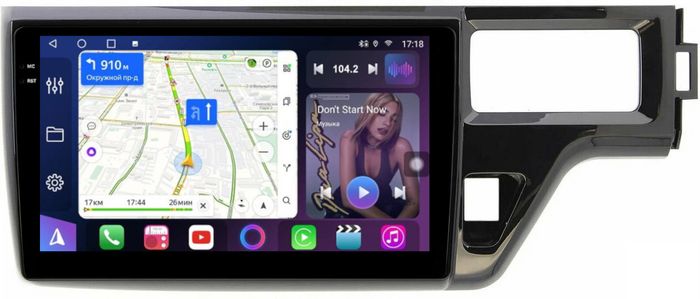 Магнитола для Honda Stepwgn 5 2015-2021 - FarCar 9516 монитор 10.36" QLED на Android 14, TS18, CarPlay, 4G SIM-слот