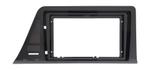 Комплект рамки с разъёмами 9"+can Toyota C-HR 2016-2019 п/руль 152х339мм (вместо 230х120мм)