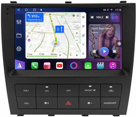 Магнитола для Lexus IS200 XE10, Toyota Altezza 1998-2004 - FarCar 9700 монитор 9.5" QLED на Android 14, TS18, CarPlay, 4G SIM-слот