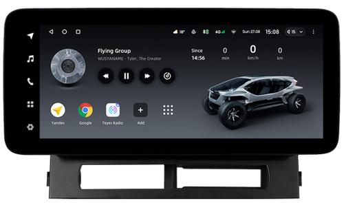 Магнитола для Toyota Prius 20 2003-2011 (наверх) - Teyes LUX ONE ROUND монитор 12.3" 2K QLED на Android 10, CarPlay, 4G SIM-слот