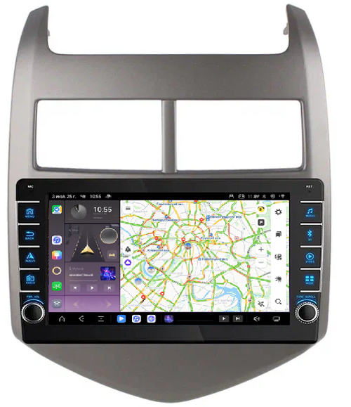 Магнитола для Chevrolet Aveo 2012-2015 - Kuberg OL-9226 (кнопки и крутилки) Android 13, TS20, 6+128Гб, CarPlay, 4G SIM-слот