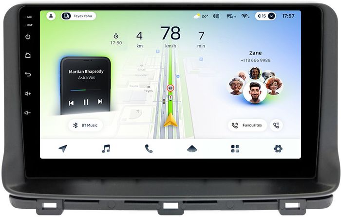 Магнитола для KIA Ceed 3 2021+ - Teyes CC4L монитор 10" IPS на Android 14, Snapdragon 662, CarPlay, 4G SIM-слот
