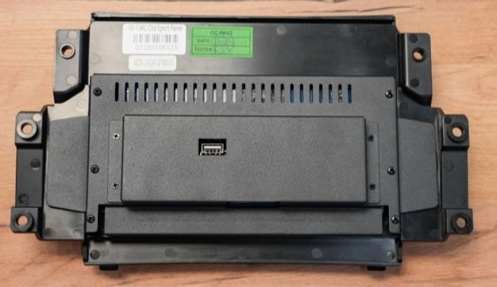 Сенсорная панель климата Range Rover Sport 2009-2013 - LCD/ЖК экран 10", съёмные боковые планки