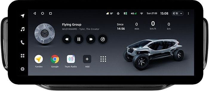 Магнитола для Volkswagen Amarok 1 2016-2020 - Teyes LUX ONE ROUND монитор 12.3" 2K QLED на Android 10, Быстрая, CarPlay, 4G SIM-слот