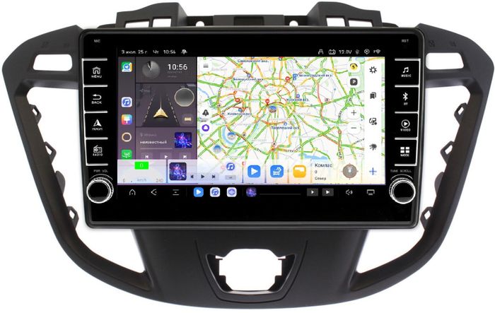 Магнитола для Ford Transit Custom 2012+ - Kuberg OL-9288 (кнопки и крутилки) Android 13, TS20, 6+128Гб, CarPlay, 4G SIM-слот