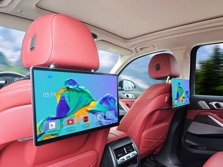 Монитор на подголовник для BMW 2023+ - ERGO ER1330BM с сенсорным экраном 13,3” ( Fullhd 2К 2560х1440, Android, 3+32Gb) черный